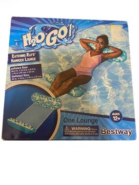 H2O GO! Catching Rays Hammock Lounge - NEW IN BOX